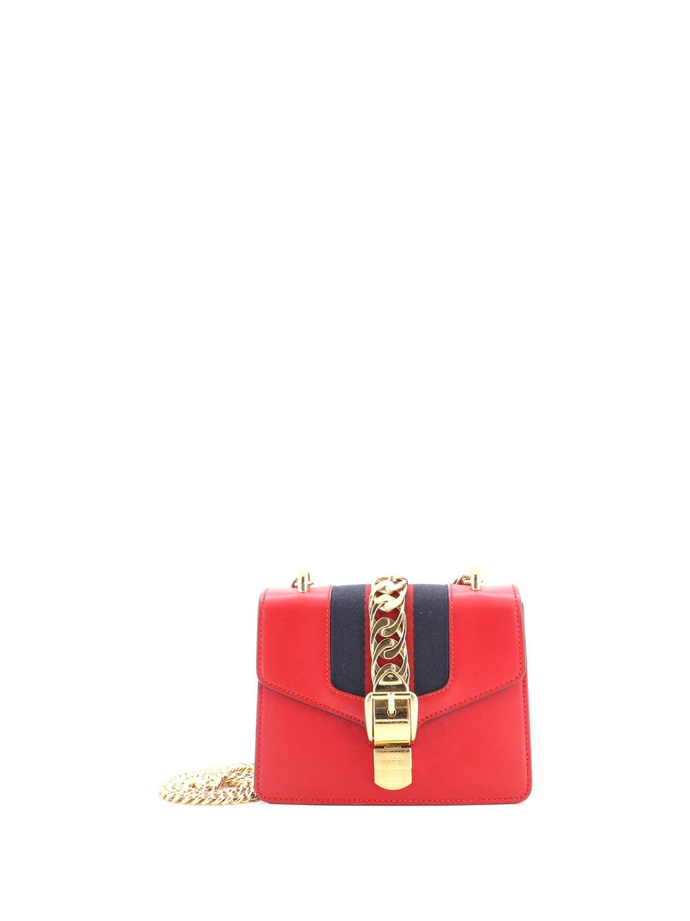 Gucci Sylvie Chain Shoulder Bag Leather #331357G83B